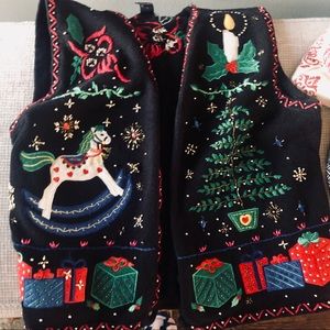 Ugly Christmas Sweater Vest 🌲🎁 Size XL